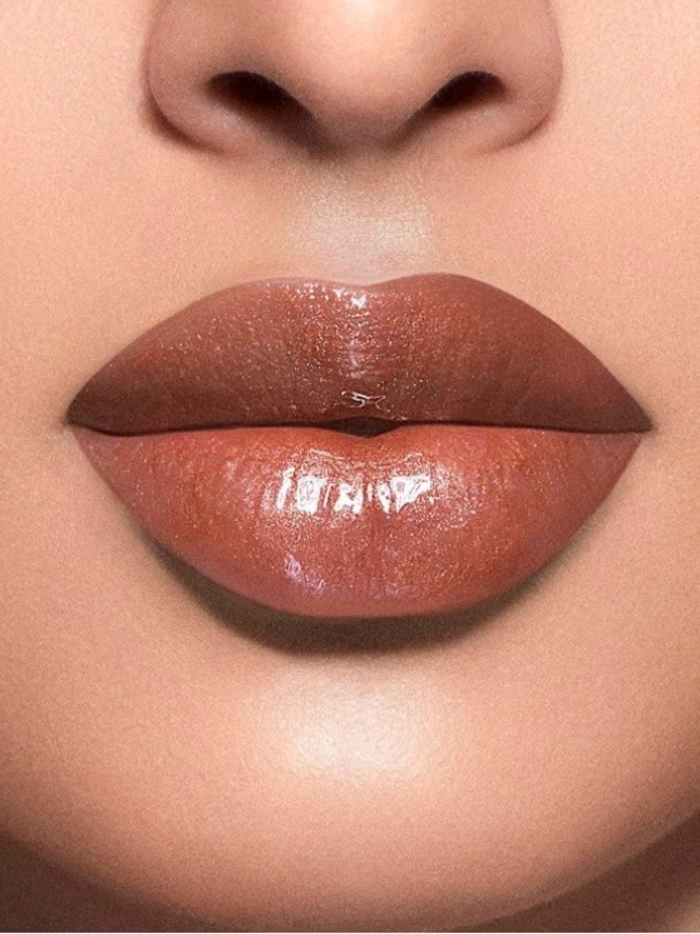Juvia's Place Shimmering Nude Brown Lip Gloss: Mirage